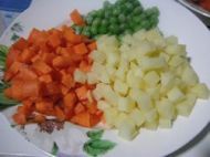 土豆胡萝卜