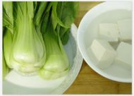 青菜豆腐