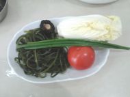 茄香海带丝煮通心粉