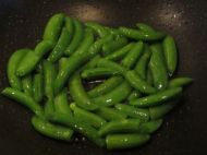 甜豆炒猪肝