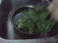 芝麻盐拌菠菜