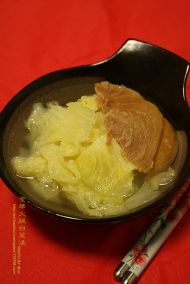 金华火腿白菜汤