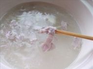 蔬菜肉片汤