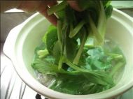 蔬菜肉片汤