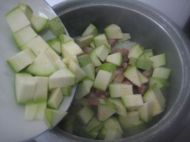 咸肉西葫芦米饭