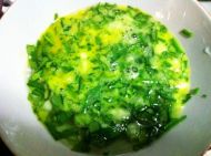 青菜鸡蛋饼