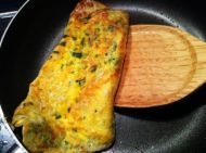 青菜鸡蛋饼