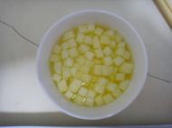 巧克力苹果布丁
