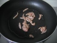 韭菜蛋皮炒肉丝