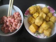 油豆腐塞肉