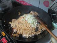 回锅肉炒面