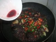 红酒煎香菇