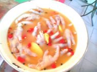 泡酸辣鸡爪