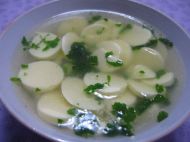 香菜豆腐汤