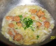大白菜烧肉丸