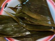 豆沙龙舟粽
