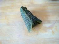 豆沙龙舟粽
