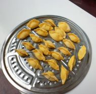 南瓜鸡肉香菇小水饺