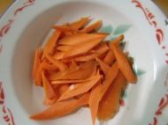 芹菜炒胡萝卜