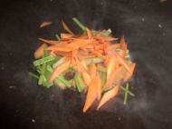 芹菜炒胡萝卜