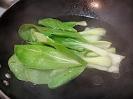 白灼油菜