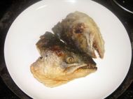 南瓜西芹烩三文鱼头