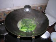 米糊煮青菜
