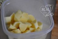 土豆炖油豆角