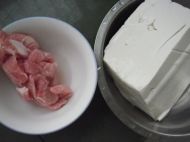 肉末烧豆腐