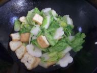 白菜油豆腐