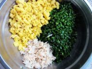 三鲜混合面馅饼