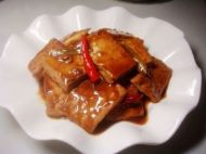 酱爆辣豆腐