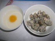 咸蛋鱼丸野苋菜汤