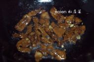 豆角炒肉焖面