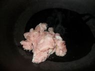 莴苣炒肉片
