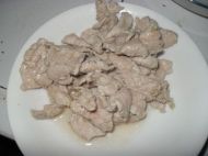 莴苣炒肉片