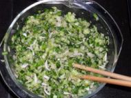 蔬菜豆渣发面馅饼