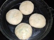 蔬菜豆渣发面馅饼