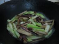 茄子炒丝瓜