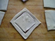 千层紫薯双色鲜肉饼
