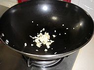 蒜蓉炒茼莴