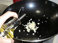 蒜蓉炒茼莴