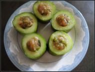 鸡茸黄瓜盅