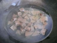 猪血豆腐白菜汤