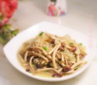 银耳茶树菇