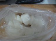秋葵山药冷豆腐