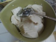 秋葵山药冷豆腐