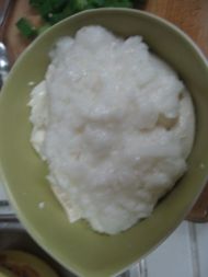 秋葵山药冷豆腐