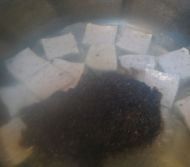 肉饼紫菜汤