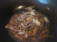 肉炒佛手瓜